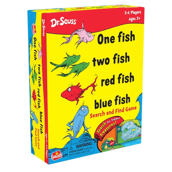 Goliath Dr. Seuss: One Fish, Two Fish, Red Fish, Blue Fish Game 933867 - main