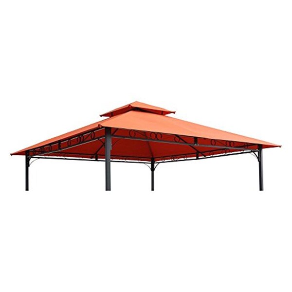 International Caravan 10 ft. Gazebo Canopy St. Kitts Replacement Top, Terra Cotta YF-3136B-CNP- TC - main