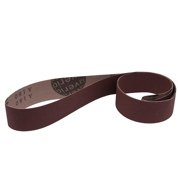 Combat Abrasives 4in x 148in Aluminum Oxide Cloth Backed Sanding Belts, 3PK XCB4X148AOX - main