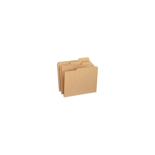 Pendaflex FOLDER, LTR, DBL, 11PT, 1/3, 100PK RK15213 - main