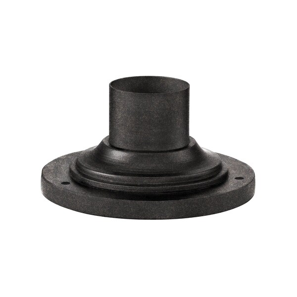 Troy Lighting French Iron Round Pier Mount 8 In. French Iron PMB4942-FRN - main