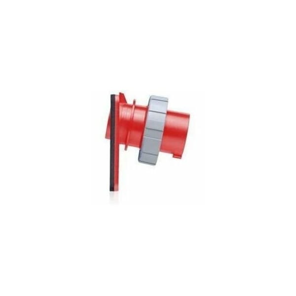 Leviton Industrial Grade Inlet, Watertight, 20 Amp, 480 Volt 320B7W - main