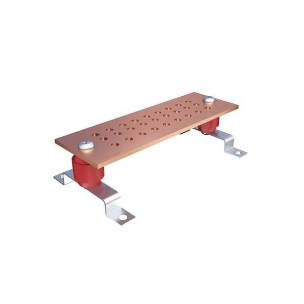 Burndy Copper Ground Bar/Bus Bar CB14412JK - main