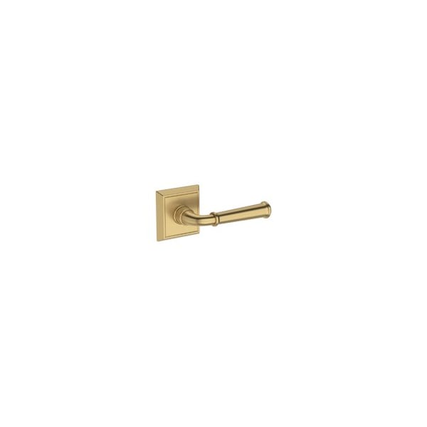 Baldwin Residential Door Levers Full Dummy Right Hand Lifetime Satin Brass FDDUNCHR044 - main