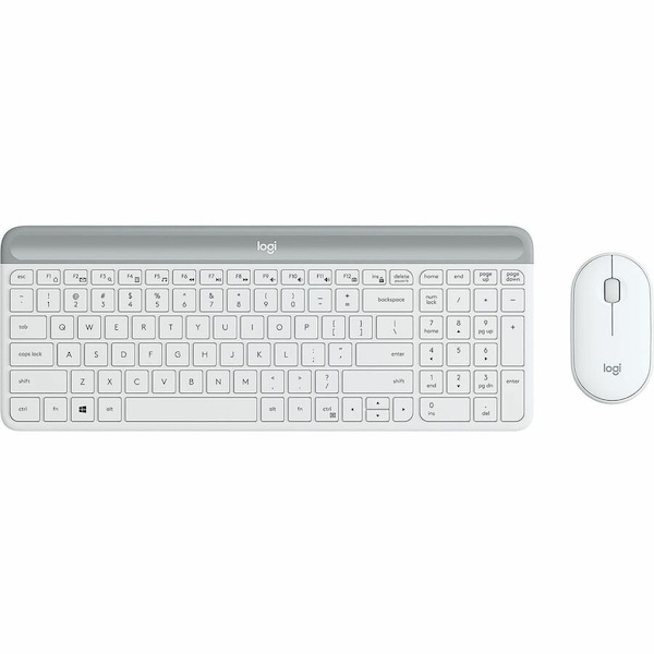 Logitech Slim Wireless Keyboard and Mouse Combo MK470 920009443 - main