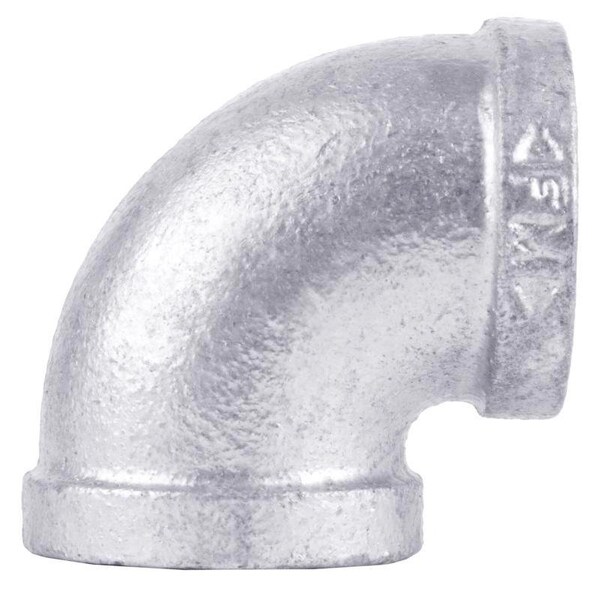 Stz Industries 3/8 in. FIP each X 3/8 in. D FIP Galvanized Malleable Iron 90 Degree Elbow 311UPE90-38 - main