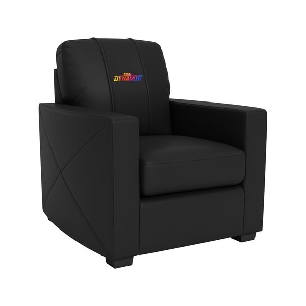 Dreamseat Silver Club Chair with All Elite Wrestling Dynamite Color Logo XZ7759002CHCDBK-PSAEW0003 - main