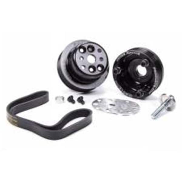 Jones Racing Products 1035-S-CE Serpentine Water Pump Drive Kit for Small Block Chevy Crate Engines JRP1035-S-CE - main