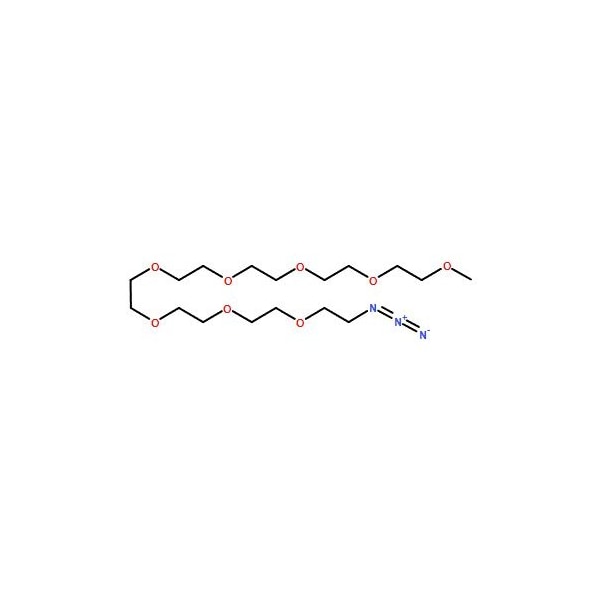 Ak Scientific 25-Azido-2, 5, 8, 11, 14, 17, 20, 23-octaoxapentacosane (100mg), CAS 869718-80-9 5479AL-100mg - main