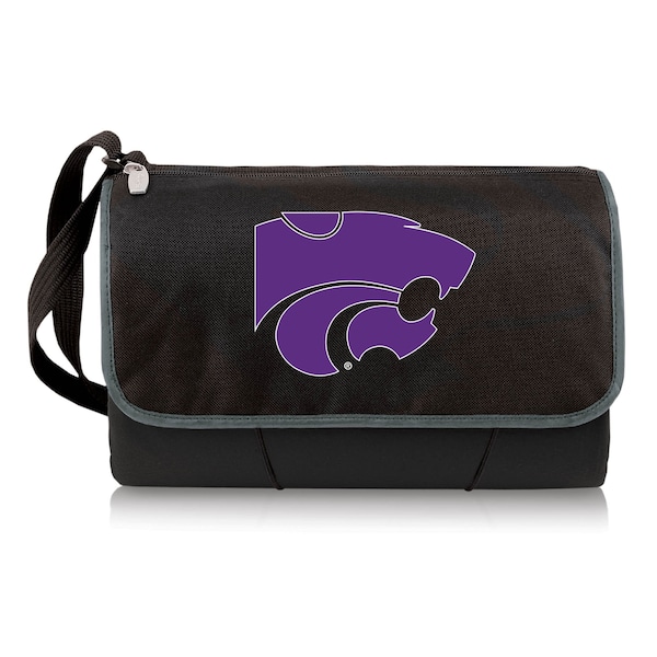 Picnic Time Family Of Brands NCAA Kansas State Wildcats Blanket Tote Outdoor Picnic Blanket - Beach Blanket 820-00-175-254-0 - main