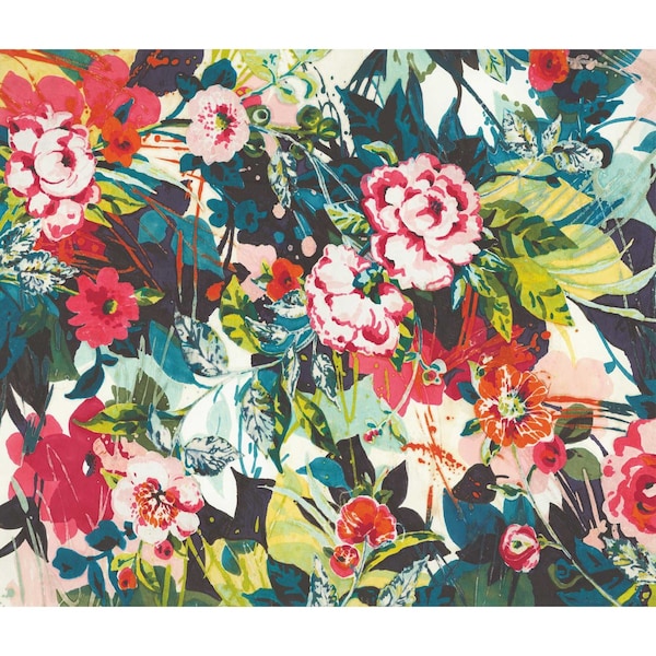 York Wallcoverings Pop Floral Bright Wall Mural MU0217M - main