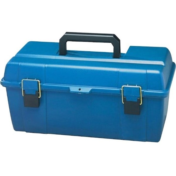Hamiltonbuhl Hamilton Buhl Carrying Case Audio Listening Center - Blue - Plastic Body - Handle - Small Size LCP3175 - main