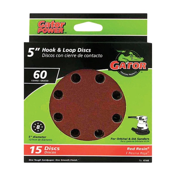 Defenseguard 5 in. 60 Grit Sand Disc, 15PK DE3303056 - main