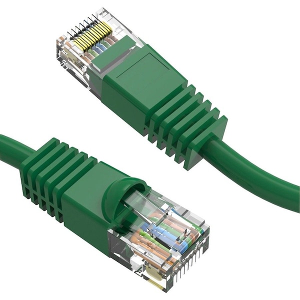 Axiom 8Ft Cat6 550Mhz Patch Cable Clear-Snagless Universal Boot C6MB-N8-AX - main