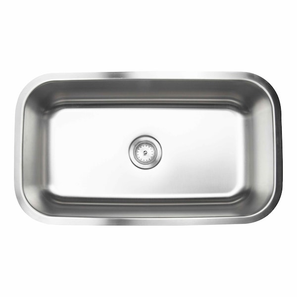 Msi Single Bowl Satin 31 X 18 16 Gauge Stainless Steel Kitchen Sink ZOR-STL-SBSNK-007 - main