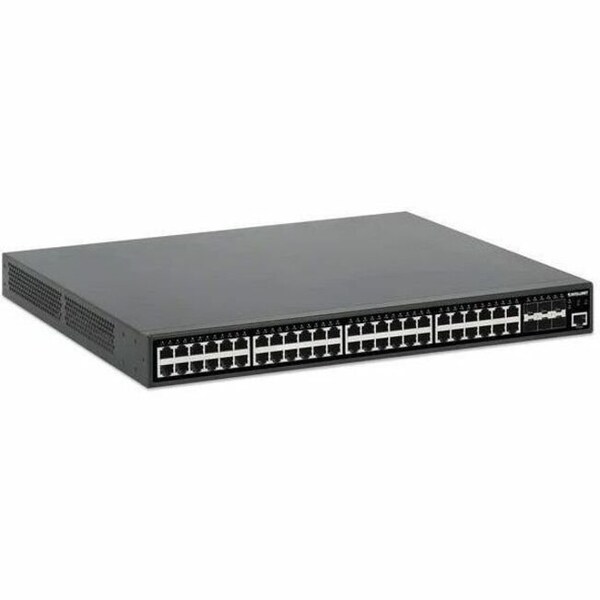 Intellinet Network Solutions 54-PORT L2+ FULLY MANAGED POE+ SWITCH WITH 48 GIGABIT ETHERNET PORTS AND 6 SFP+ 561969 - main
