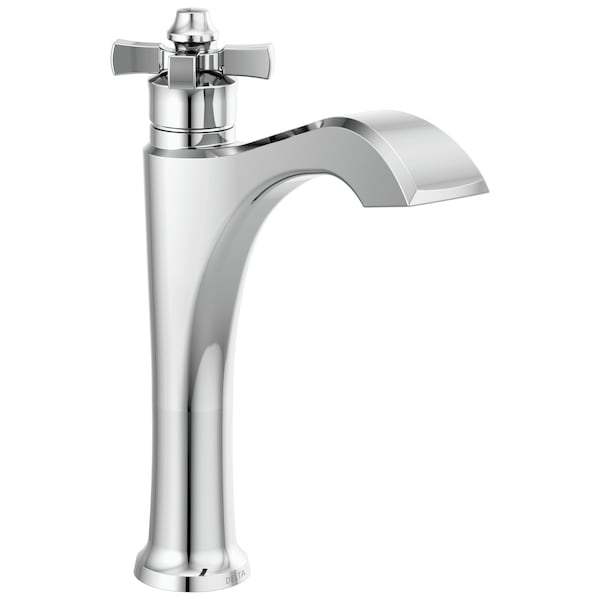 Delta Dorval Single Handle Mid-Height Vessel Bathroom Faucet 657-DST - main