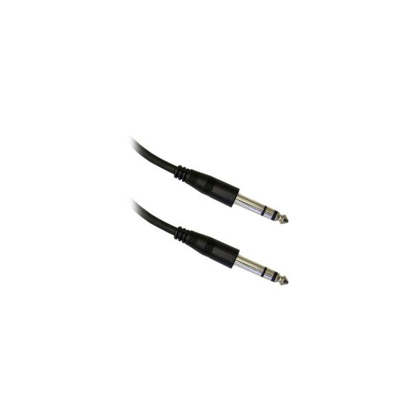 Swe-Tech 3C 1/4 inch Stereo Audio Patch Cable, 1/4 Male, 6 foot FWT10A1-62106 - main
