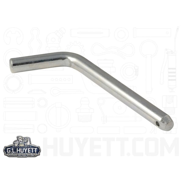 Huyett Bent Hitch Pin, Zinc Plated, 0.625 in Dia x 5.000 in Effective L x 0.203 in Hole Dia BTP-0625-5000 - main
