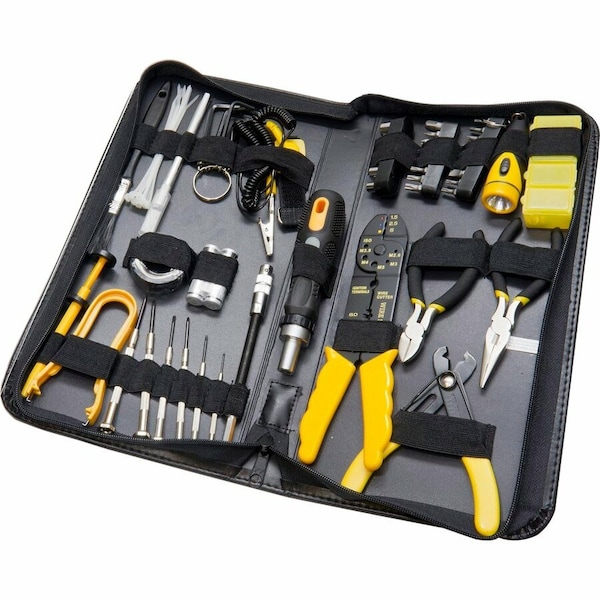 Syba Accessory 58 Piece Tool Kit for Handyman Computer Technician and Electrician SY-ACC65052 - main