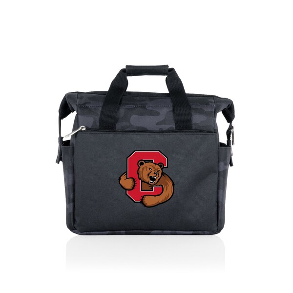 Picnic Time Family Of Brands NCAA Cornell Big Red On The Go Lunch Bag Cooler - Soft Cooler Lunch Box, Black Camo 510-00-182-684-0 - main