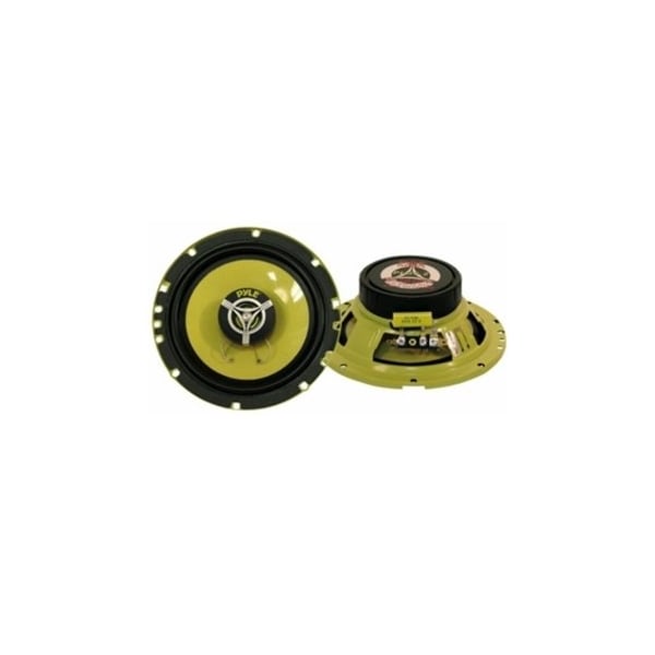 Pyle Car Two Way Speaker System - 6.5 Inch, 240W, 4 Ohm, Mid Tweeter, Fits Standard OEM -PLG6.2 PLG6.2 - main