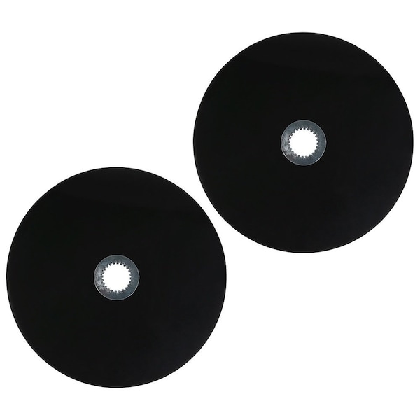 Mytee Products 36in Fifth Wheel Lube Disc w/ Steel Retention Clip, 2PK 5WD-36x2 - main