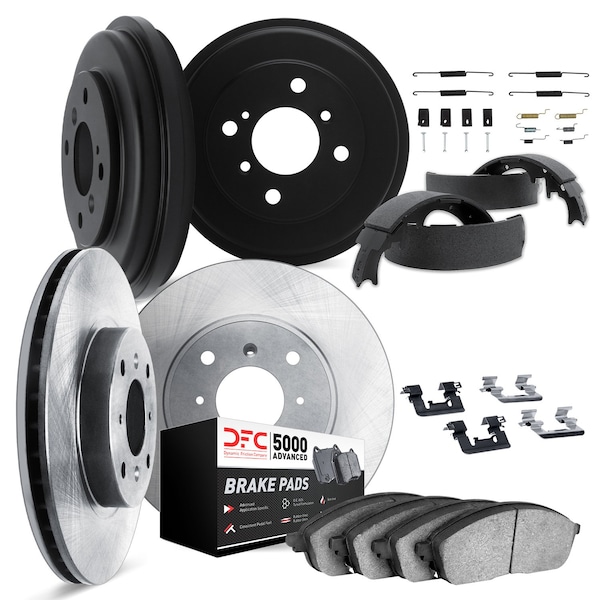 Dynamic Friction Co DFC Brake Kit 6514-76381 - main