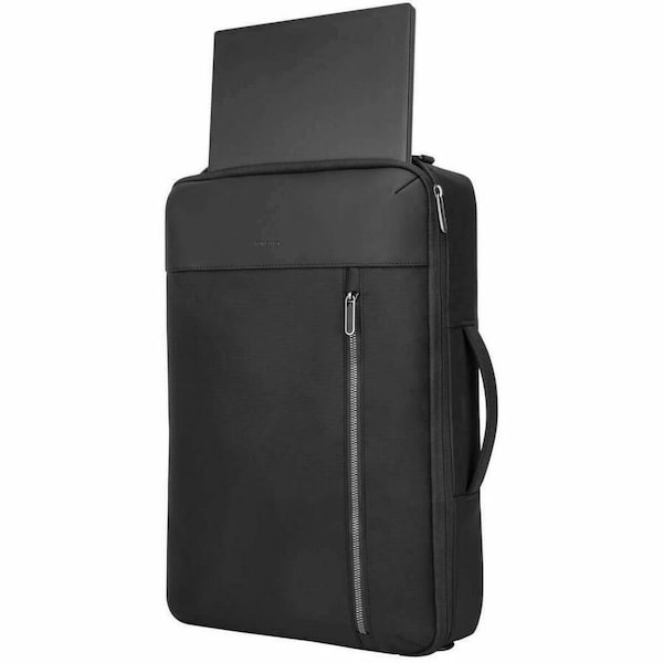 URBAN CONVERTIBLE BACKPACK BLACK 15.6