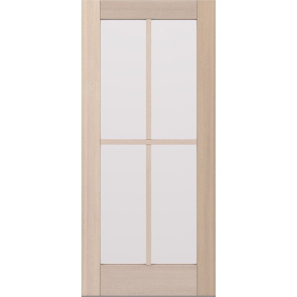 Doornmore G104, 37.75" x 82" ( 36" Door) Left Hand, Mahogany SDL 4 Lite Exterior Door G104-SW-3680_1_LI - main