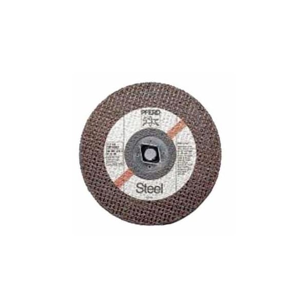 Pferd Type 1 Circular Saw Blade A-SG Flat Cut-Off Wheel, 7 in dia, 1/8 in Thick, 24 Grit Aluminum Oxide 419-63842 - main