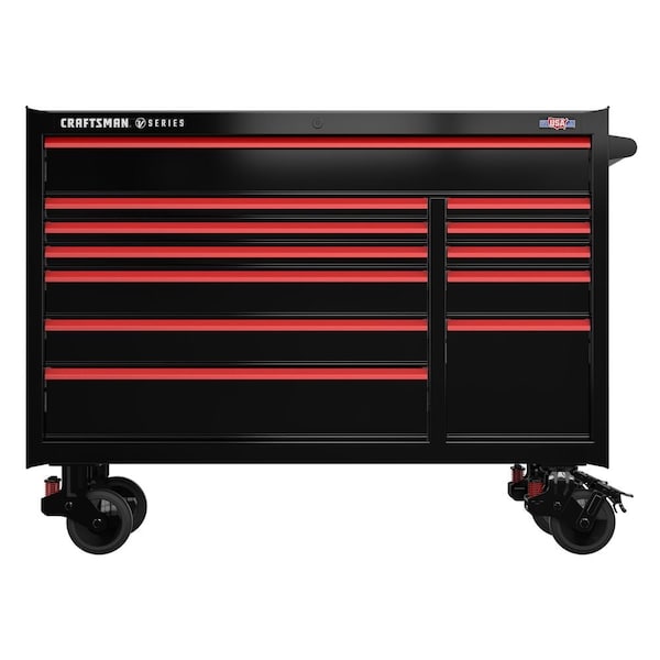 Craftsman Rolling Tool Cabinet, 48" H, 27 in CMSTVS5212BK - main