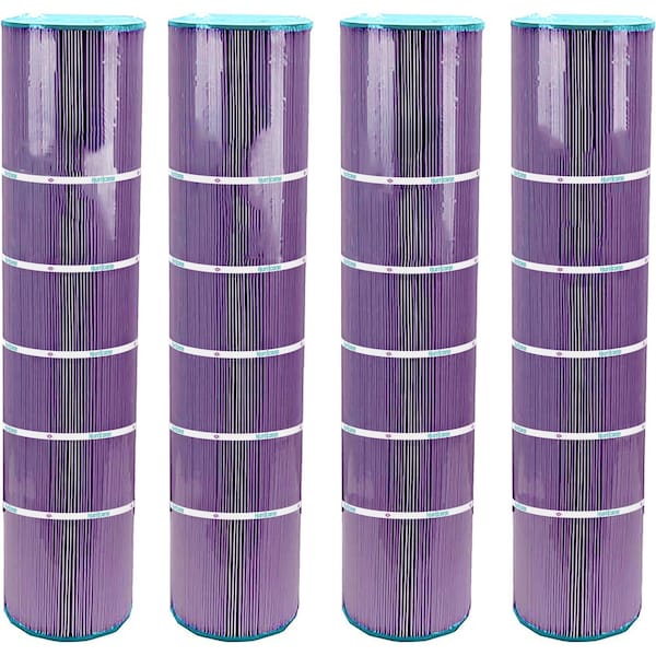 Hurricane Premium Purple Pentair Clean & Clear Plus 520, Waterway Crystal Water 525 (4 required) HF7472-04P - main