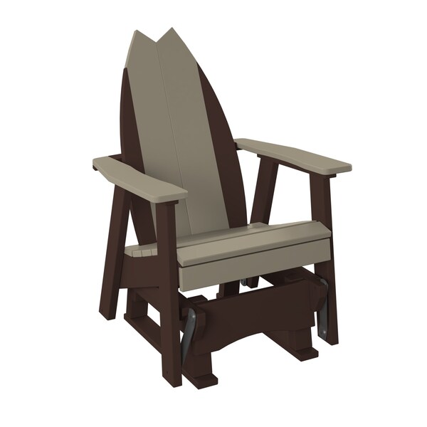 Polybird SURFBOARD TAIL 2' GLIDER WEATHERWOOD AND TUDOR BROWN POLYBIRD P84 - main