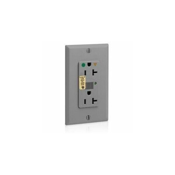 Leviton Surge Suppressers Gy Tvss Rec 20A125V Alarm Hg Ig B&S 8380-IGG - main