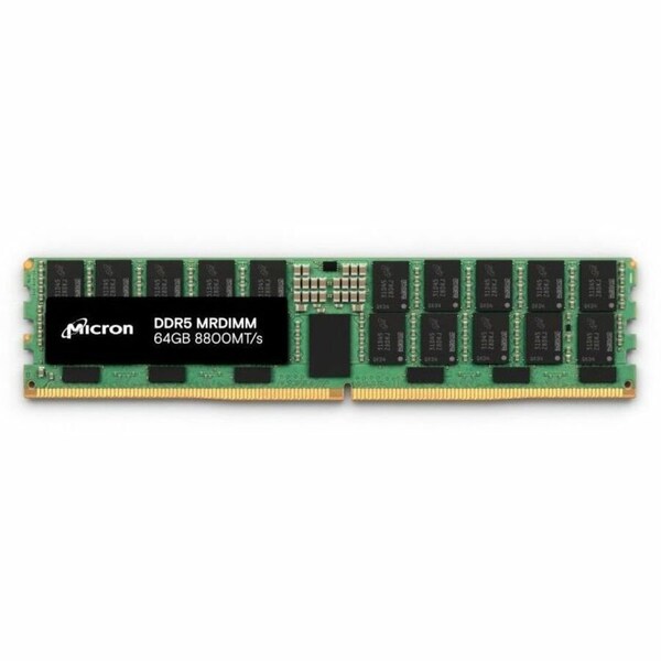 Micron DDR5 MRDIMM 64GB 2RX4 8800 CL36 16GBIT SINGLE PACK MTC40F2046S1HC88XD1R - main