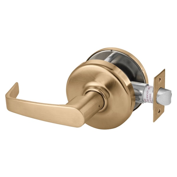 Corbin Russwin Grade 2 Passage or Closet Cylindrical Lock, Newport Lever, Satin Bronze Clear Coated Finish, Non-ha CL3810 NZD 612 - main