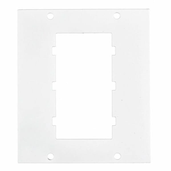 Hubbell Wiring Device-Kellems Sub-Plate, Floor Box Type, 2 Gang, Steel S1R8CSPL - main
