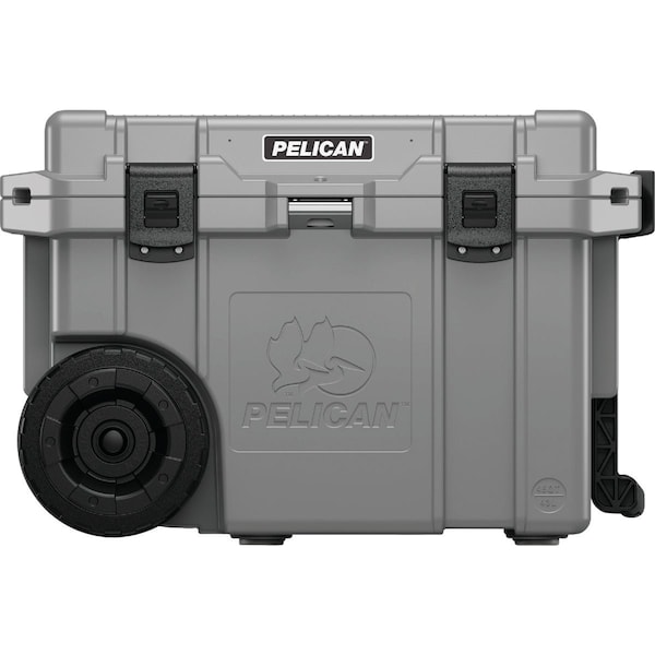 Pelican Elite 45 Qt. 2-Wheeled Cooler Dark Gray 45QW-6-DKGRY - main