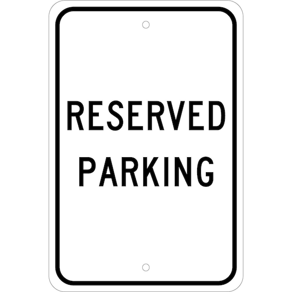 Nmc Reserved Parking Sign, TM5J TM5J - main