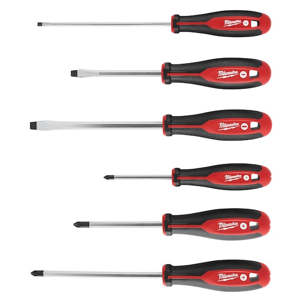 MILWAUKEE 6pc Screwdriver Kit (48-22-2706) | Zoro