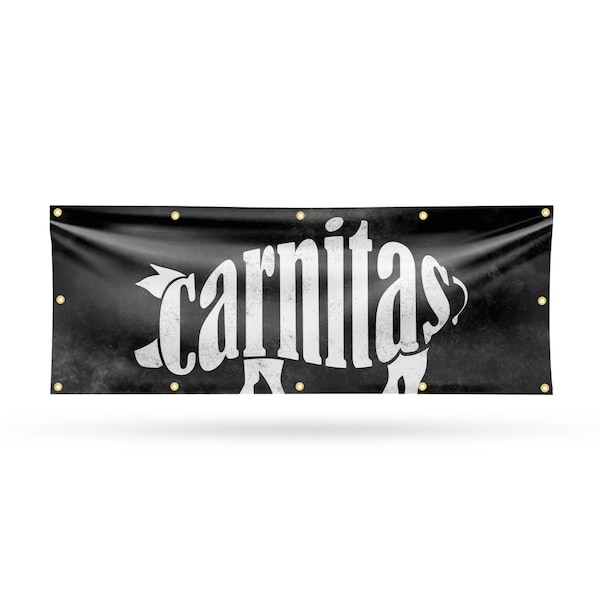 Signmission Carnitas, 48 Inch x 120 Inch, Vinyl Banner B-120-30505 - main