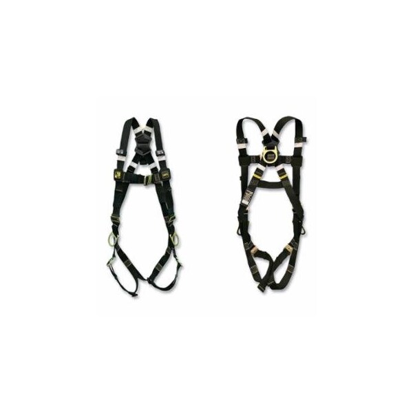 Miller H500 Welding Harness, Back and Side D-Rings, L/XL, Quick Connect Leg and Chest Buckles 493-H5WS1S2 - main