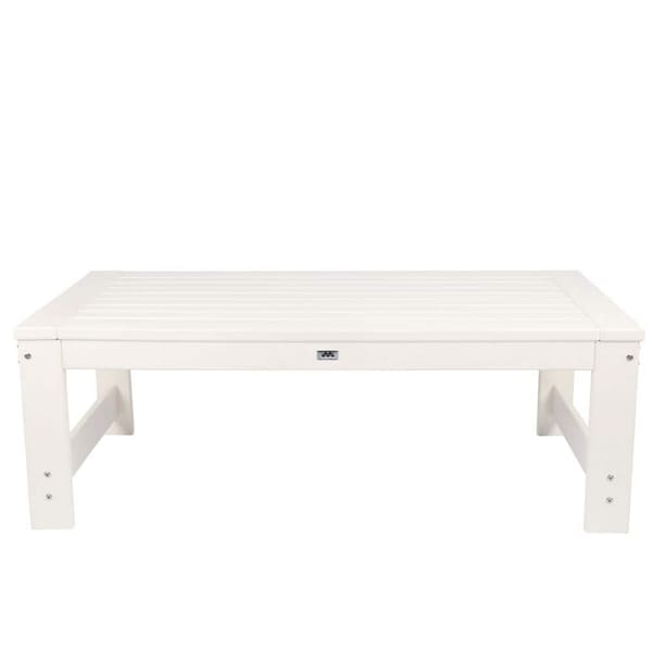 Newtechwood Boston Outdoor Coffee Table in Ivory P011-701 - main