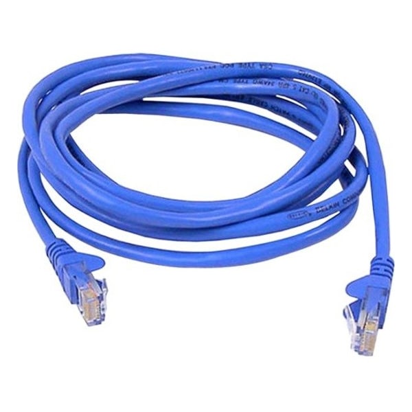 Belkin Cat5E Snagless Patch Cbl Rj45 M/M 35 Blk A3L980-18IN-BLS - main
