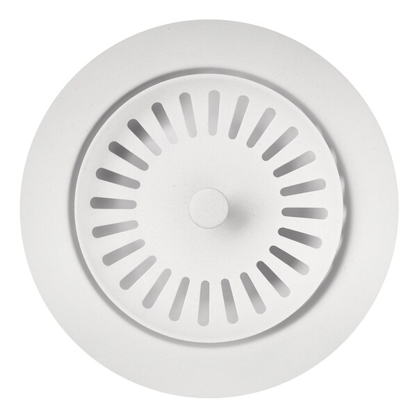 Blanco Color-Coordinated Metal Basket Strainer, White 240319 - main