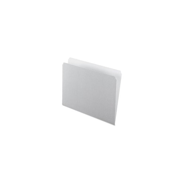 Pendaflex FOLDER, LTR, STRT, SGL, 11PT, GY, 100PK 152GRA - main