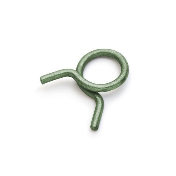 Zoro Select Wire Hose Clamp, 53/64"Max ID, Green, PK50 HC-13ST G - main