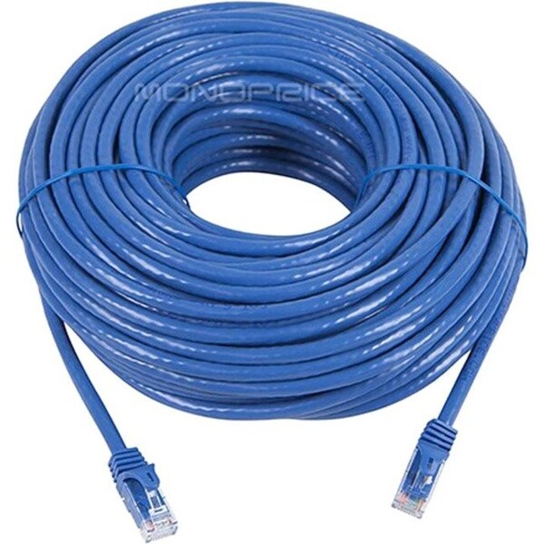 Monoprice CAT6 UTP NETWORK CABLE_ 100FT BLUE 9794 - main