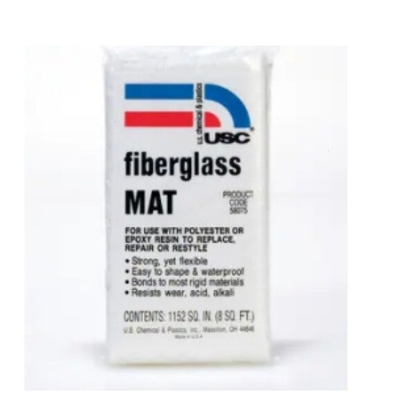 Us Chemical & Plastics Fiberglass Mat, 32 sq-ft 58045 - main